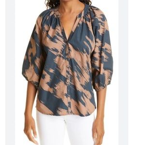 APIECE APART
 
Mitte Animal Ikat Print Top